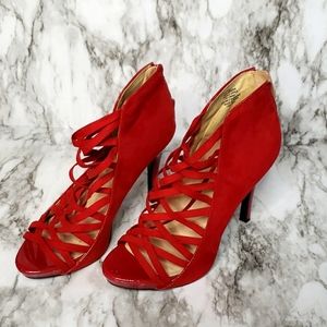 Red NineWest Heels